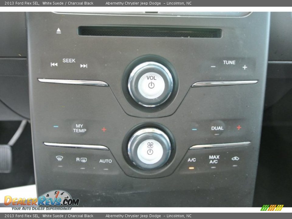 2013 Ford Flex SEL White Suede / Charcoal Black Photo #14