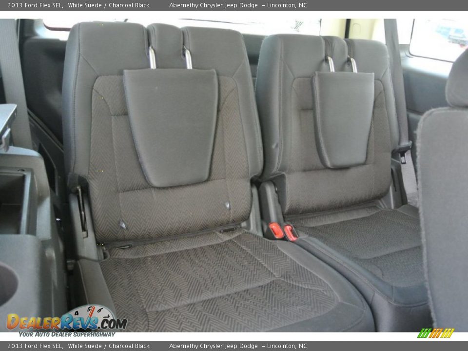 2013 Ford Flex SEL White Suede / Charcoal Black Photo #20