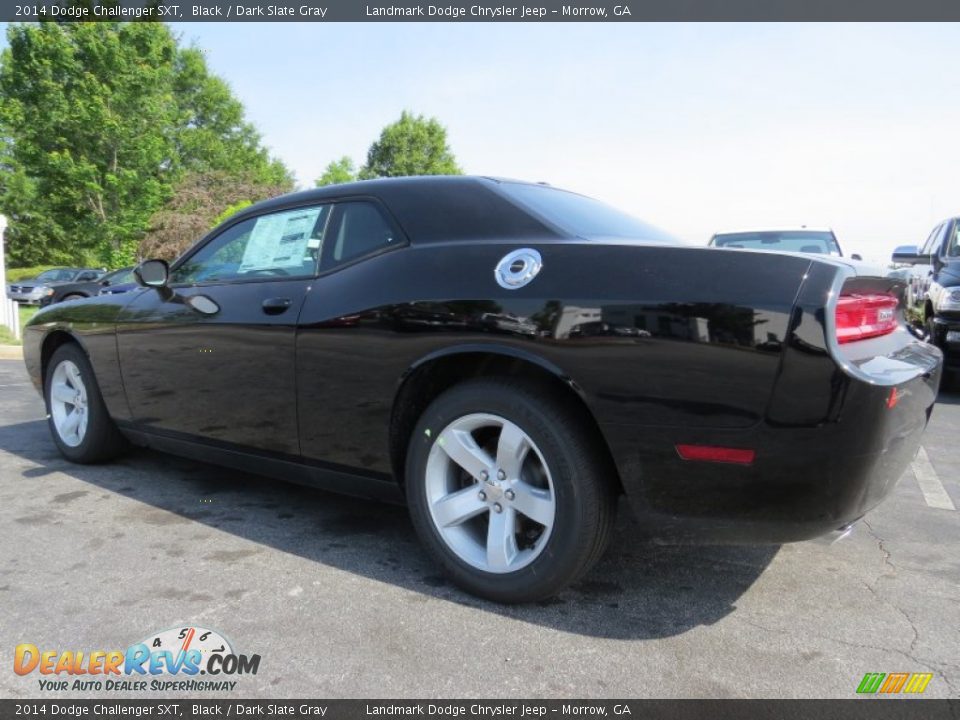 2014 Dodge Challenger SXT Black / Dark Slate Gray Photo #2