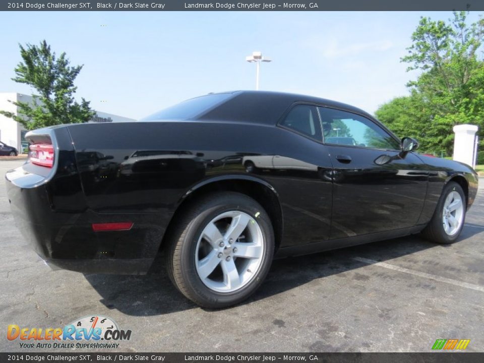 2014 Dodge Challenger SXT Black / Dark Slate Gray Photo #3