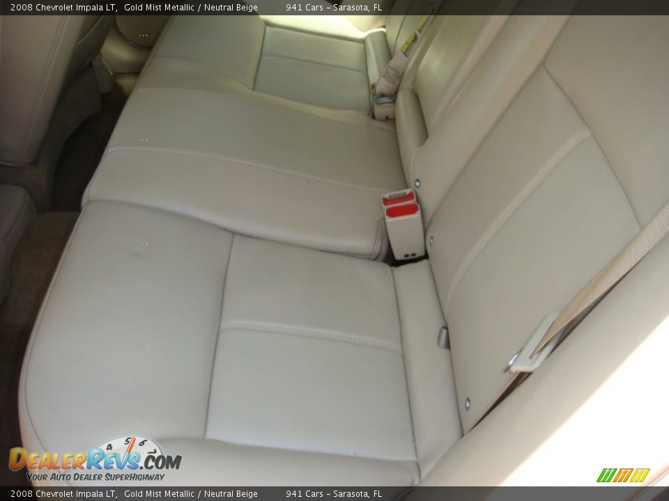 2008 Chevrolet Impala LT Gold Mist Metallic / Neutral Beige Photo #14