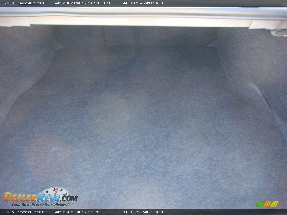 2008 Chevrolet Impala LT Gold Mist Metallic / Neutral Beige Photo #15