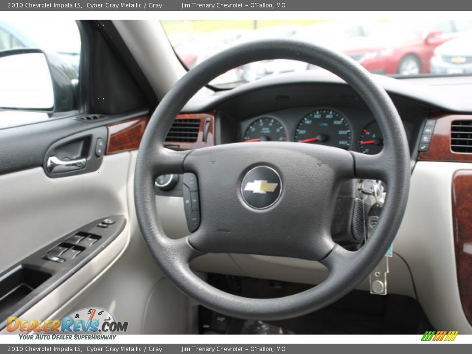 2010 Chevrolet Impala LS Cyber Gray Metallic / Gray Photo #11