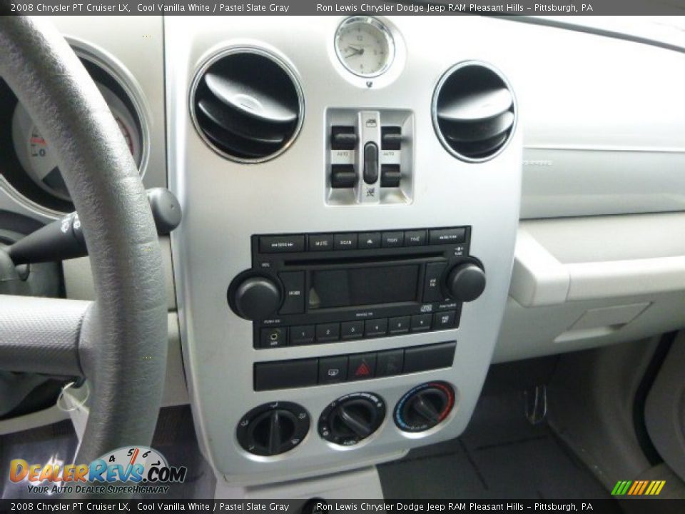 2008 Chrysler PT Cruiser LX Cool Vanilla White / Pastel Slate Gray Photo #18