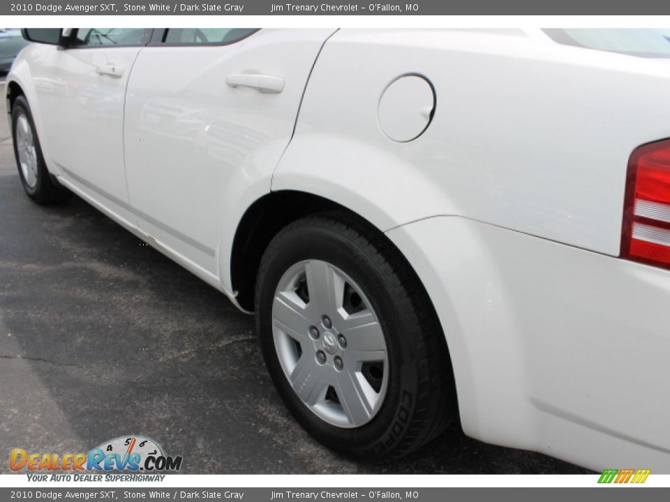 2010 Dodge Avenger SXT Stone White / Dark Slate Gray Photo #4