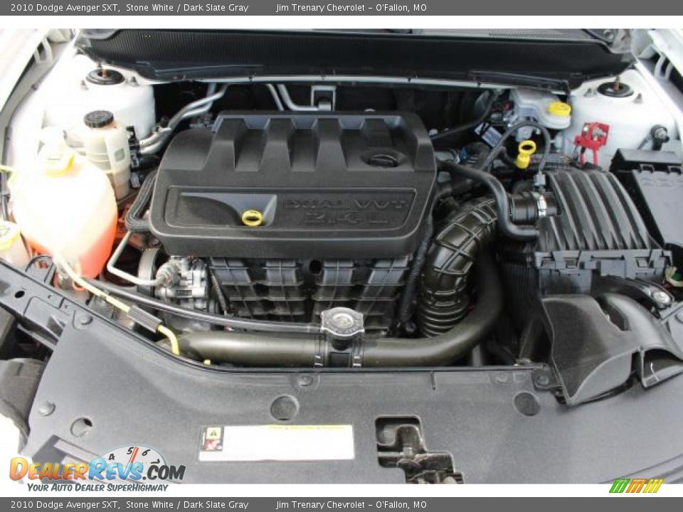 2010 Dodge Avenger SXT Stone White / Dark Slate Gray Photo #7