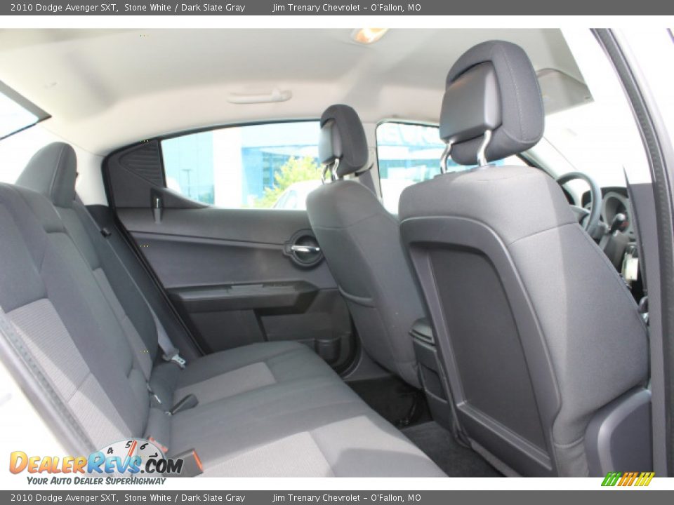 2010 Dodge Avenger SXT Stone White / Dark Slate Gray Photo #9