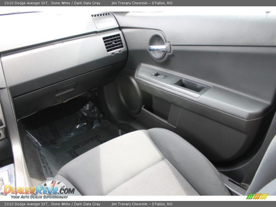 2010 Dodge Avenger SXT Stone White / Dark Slate Gray Photo #13