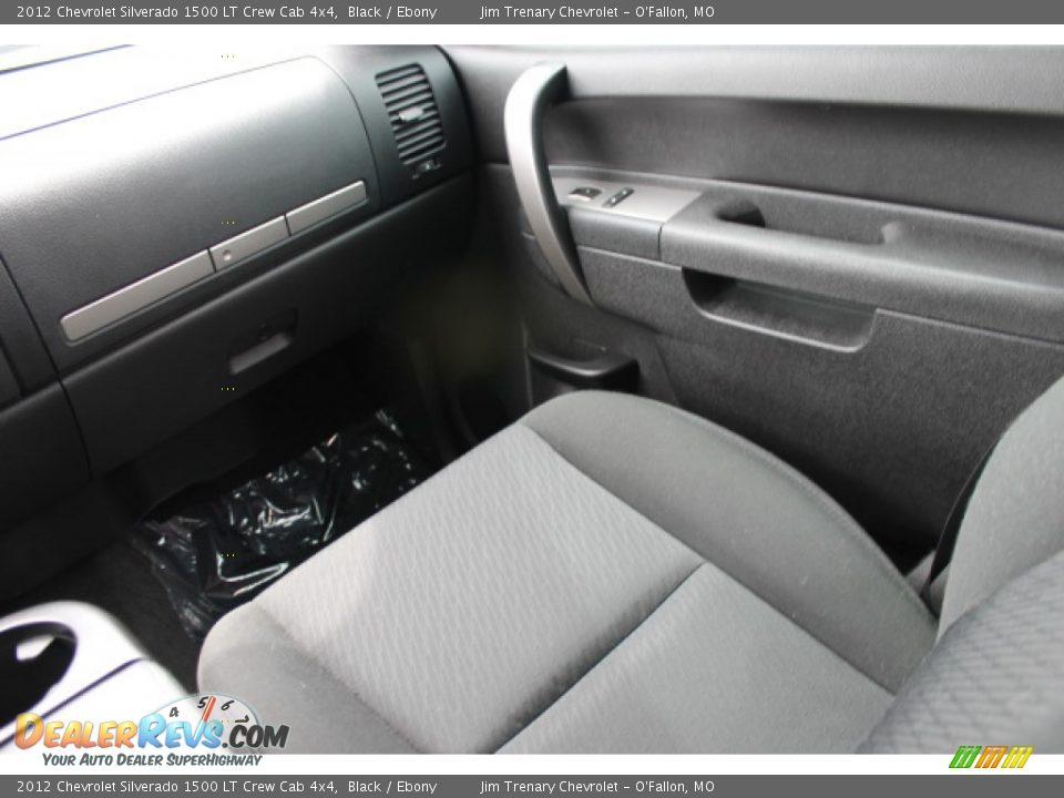 2012 Chevrolet Silverado 1500 LT Crew Cab 4x4 Black / Ebony Photo #13