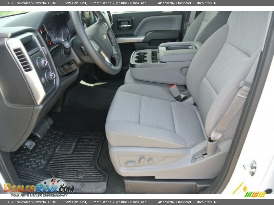 2014 Chevrolet Silverado 1500 LT Crew Cab 4x4 Summit White / Jet Black/Dark Ash Photo #8