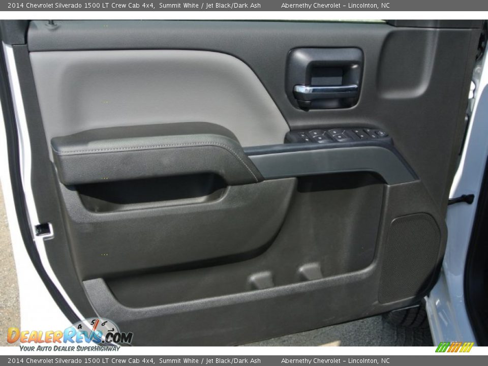 2014 Chevrolet Silverado 1500 LT Crew Cab 4x4 Summit White / Jet Black/Dark Ash Photo #9