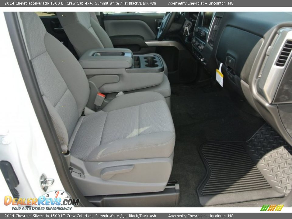 2014 Chevrolet Silverado 1500 LT Crew Cab 4x4 Summit White / Jet Black/Dark Ash Photo #16