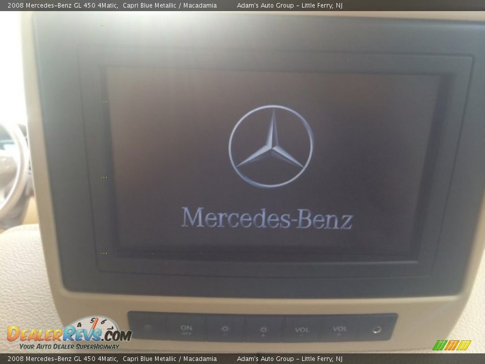 2008 Mercedes-Benz GL 450 4Matic Capri Blue Metallic / Macadamia Photo #21