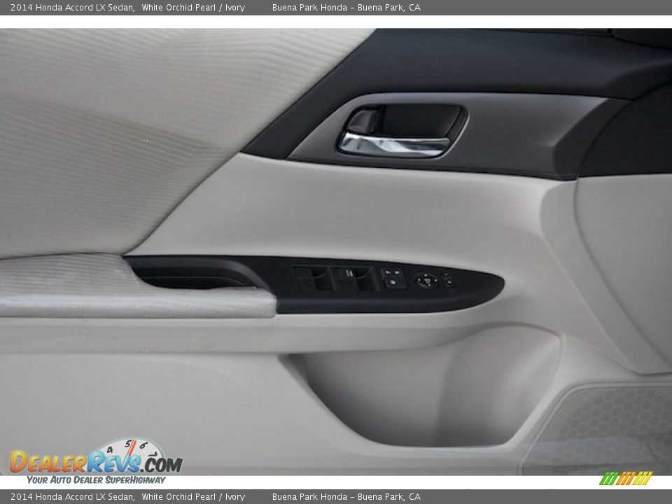 2014 Honda Accord LX Sedan White Orchid Pearl / Ivory Photo #8