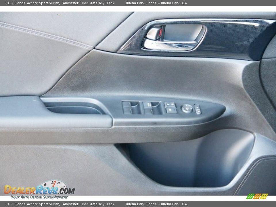 2014 Honda Accord Sport Sedan Alabaster Silver Metallic / Black Photo #8