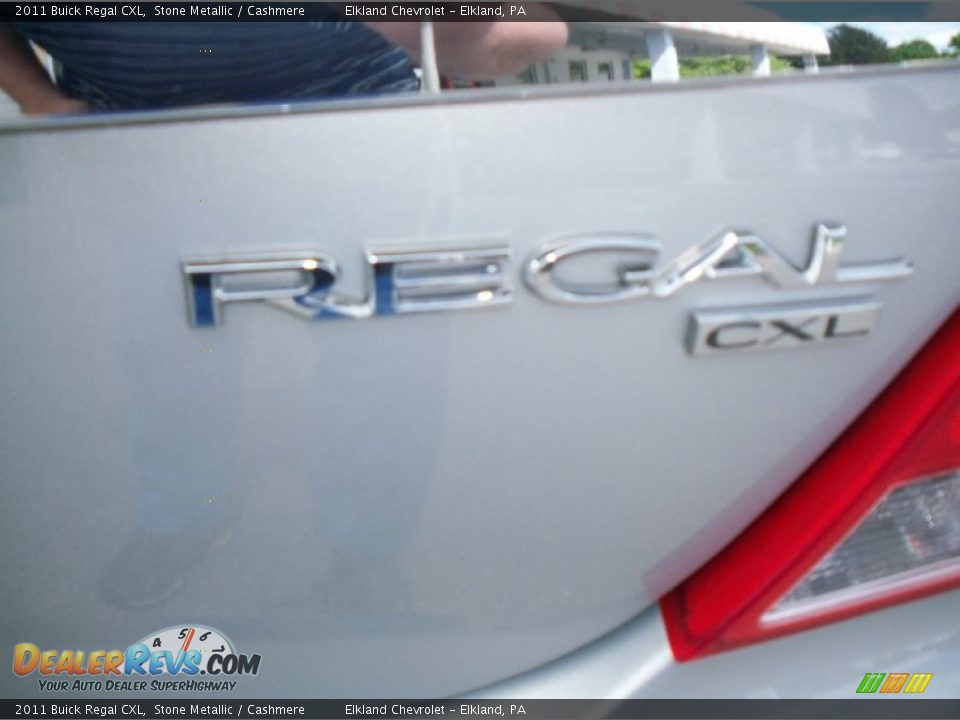 2011 Buick Regal CXL Stone Metallic / Cashmere Photo #10