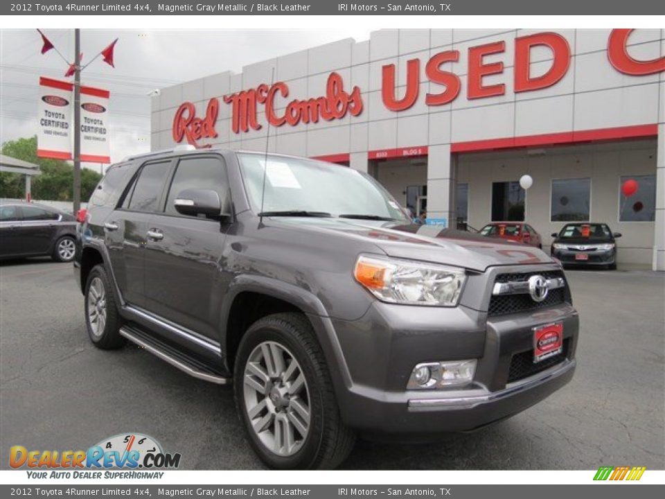 2012 Toyota 4Runner Limited 4x4 Magnetic Gray Metallic / Black Leather Photo #1