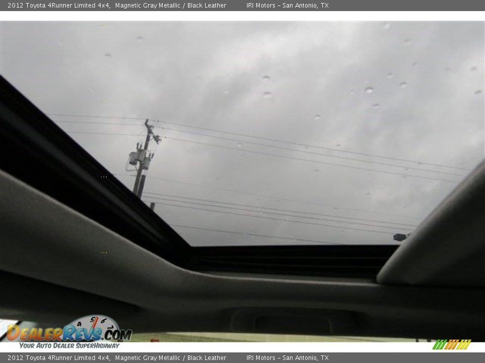 2012 Toyota 4Runner Limited 4x4 Magnetic Gray Metallic / Black Leather Photo #17