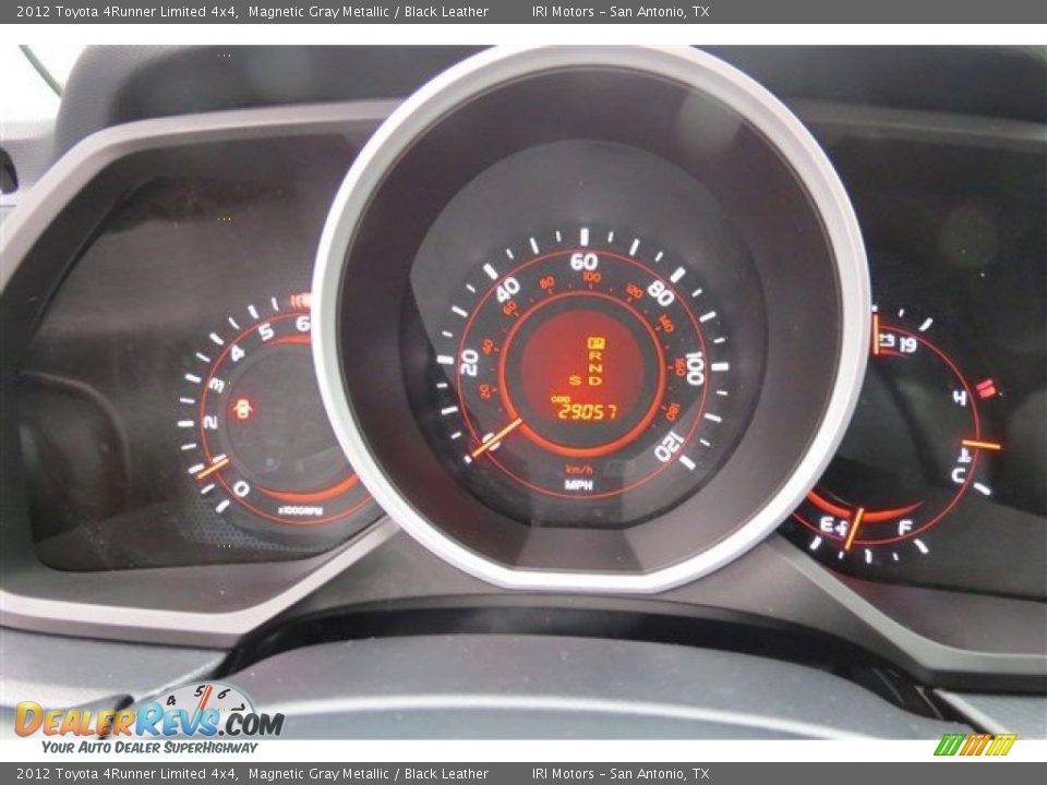 2012 Toyota 4Runner Limited 4x4 Magnetic Gray Metallic / Black Leather Photo #18