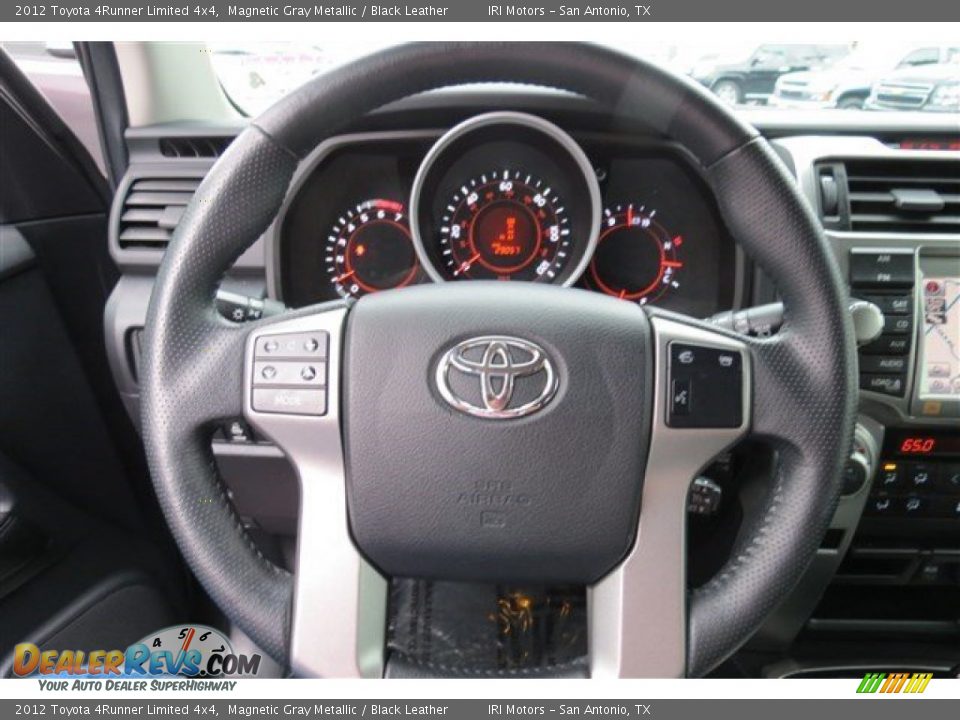 2012 Toyota 4Runner Limited 4x4 Magnetic Gray Metallic / Black Leather Photo #19