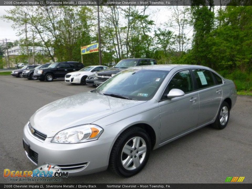2008 Chevrolet Impala LS Silverstone Metallic / Ebony Black Photo #1