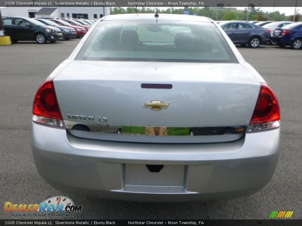 2008 Chevrolet Impala LS Silverstone Metallic / Ebony Black Photo #3