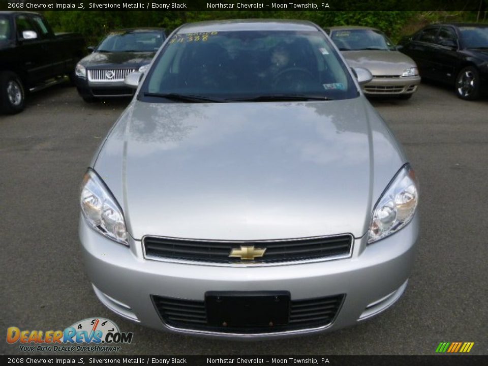 2008 Chevrolet Impala LS Silverstone Metallic / Ebony Black Photo #6