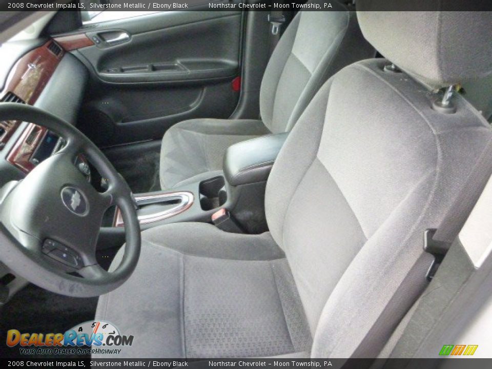2008 Chevrolet Impala LS Silverstone Metallic / Ebony Black Photo #8