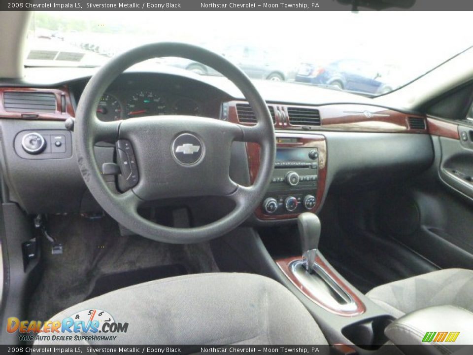 2008 Chevrolet Impala LS Silverstone Metallic / Ebony Black Photo #10
