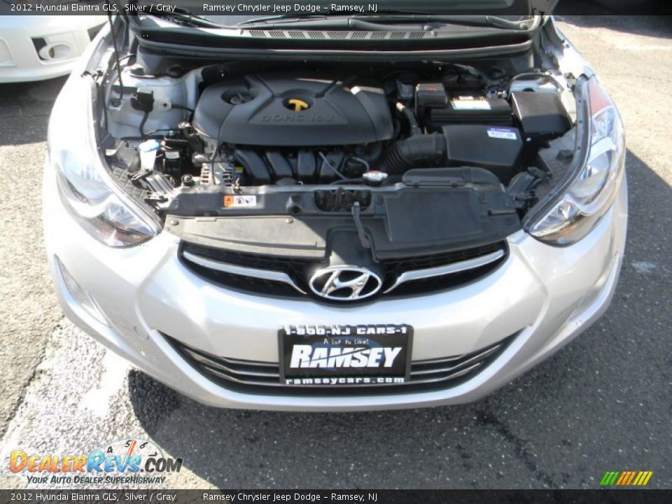 2012 Hyundai Elantra GLS Silver / Gray Photo #4