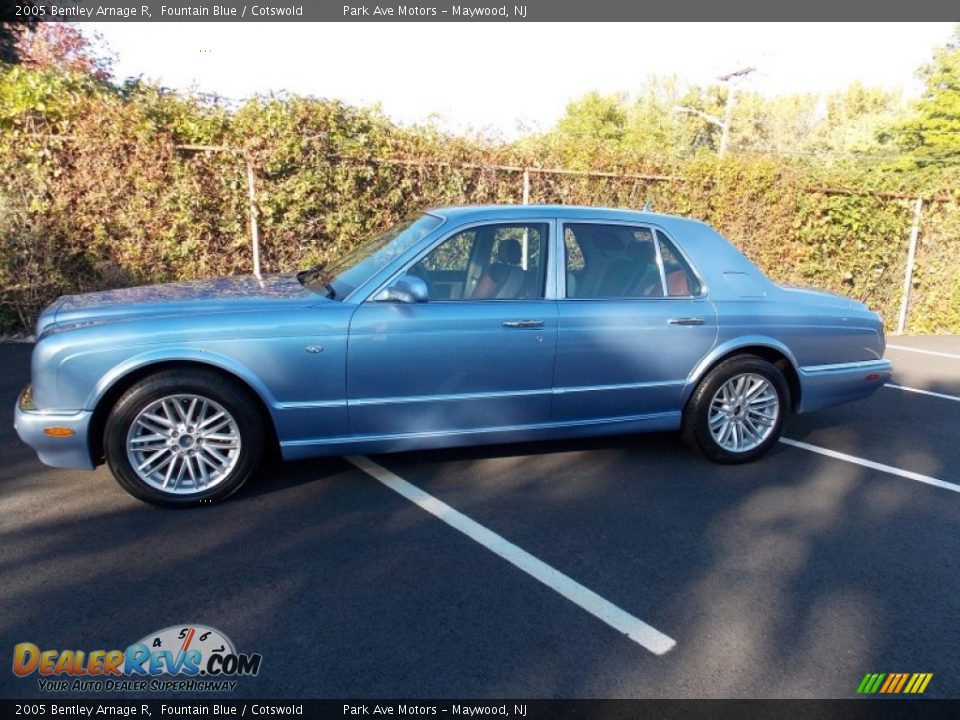 2005 Bentley Arnage R Fountain Blue / Cotswold Photo #2