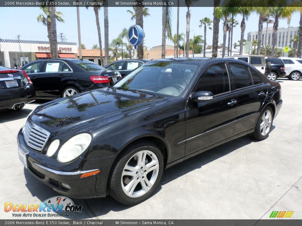 2006 Mercedes-Benz E 350 Sedan Black / Charcoal Photo #5