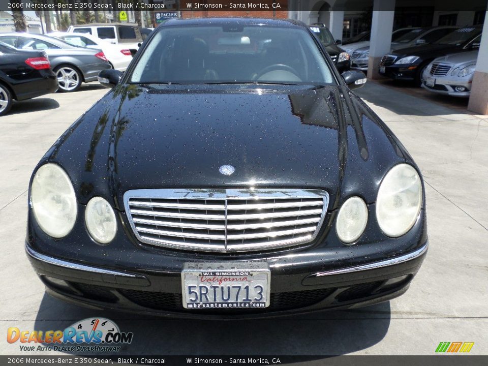 2006 Mercedes-Benz E 350 Sedan Black / Charcoal Photo #6