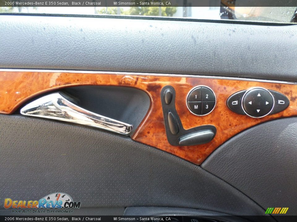 2006 Mercedes-Benz E 350 Sedan Black / Charcoal Photo #7