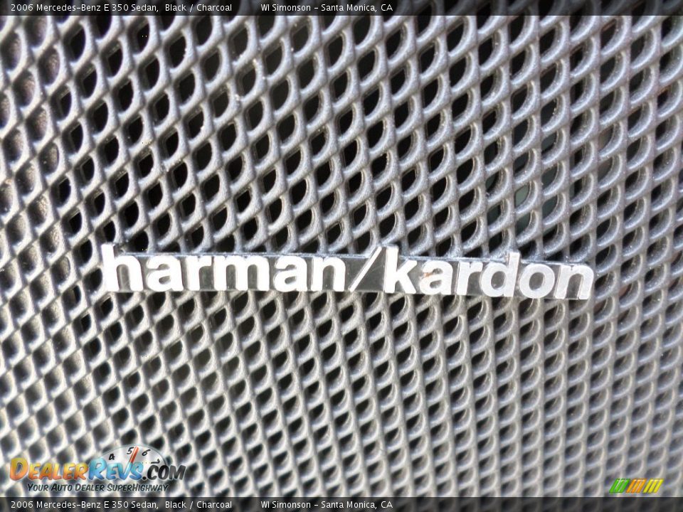 2006 Mercedes-Benz E 350 Sedan Black / Charcoal Photo #9