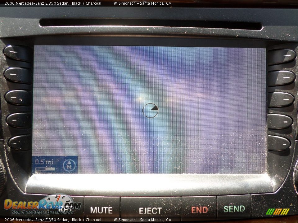 2006 Mercedes-Benz E 350 Sedan Black / Charcoal Photo #15