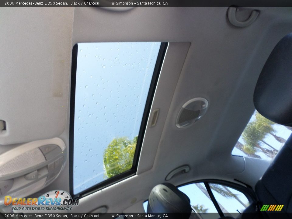 2006 Mercedes-Benz E 350 Sedan Black / Charcoal Photo #19