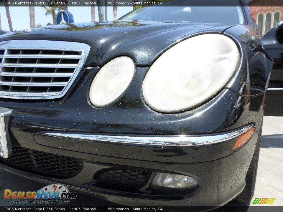 2006 Mercedes-Benz E 350 Sedan Black / Charcoal Photo #20