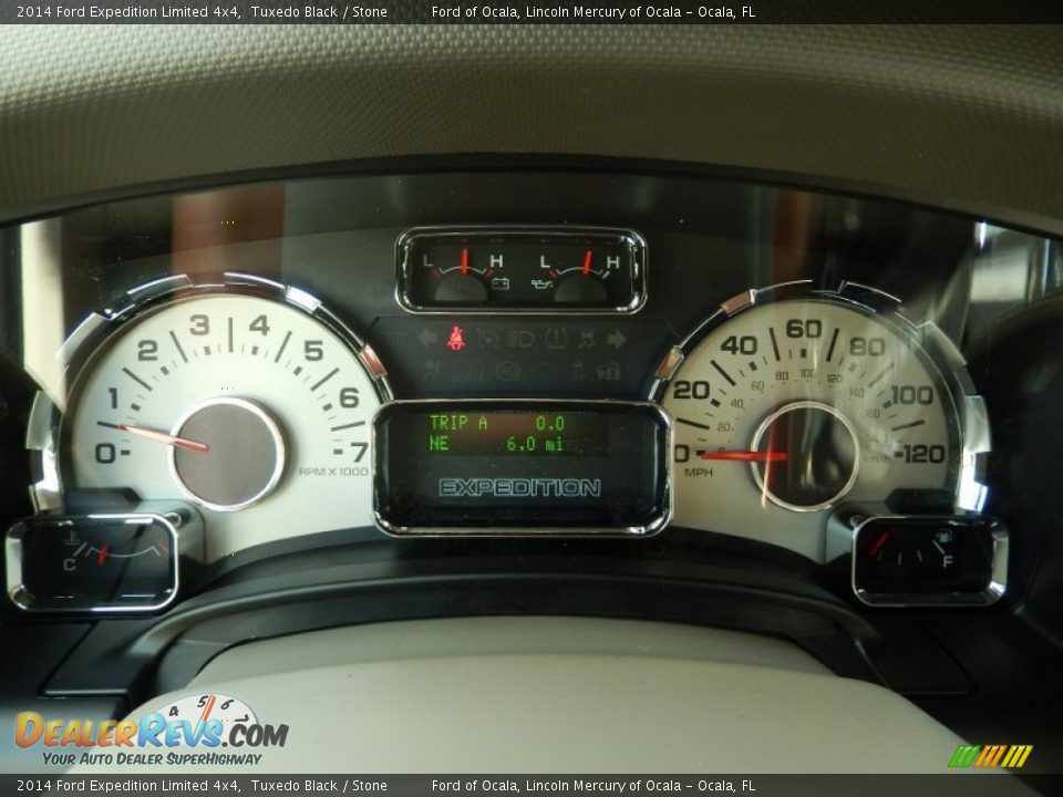 2014 Ford Expedition Limited 4x4 Gauges Photo #10