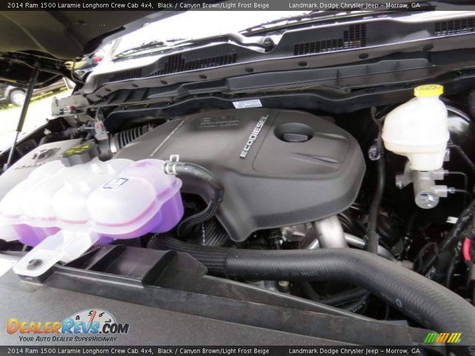 2014 Ram 1500 Laramie Longhorn Crew Cab 4x4 3.0 Liter VTG DOHC 24-Valve EcoDiesel V6 Engine Photo #9