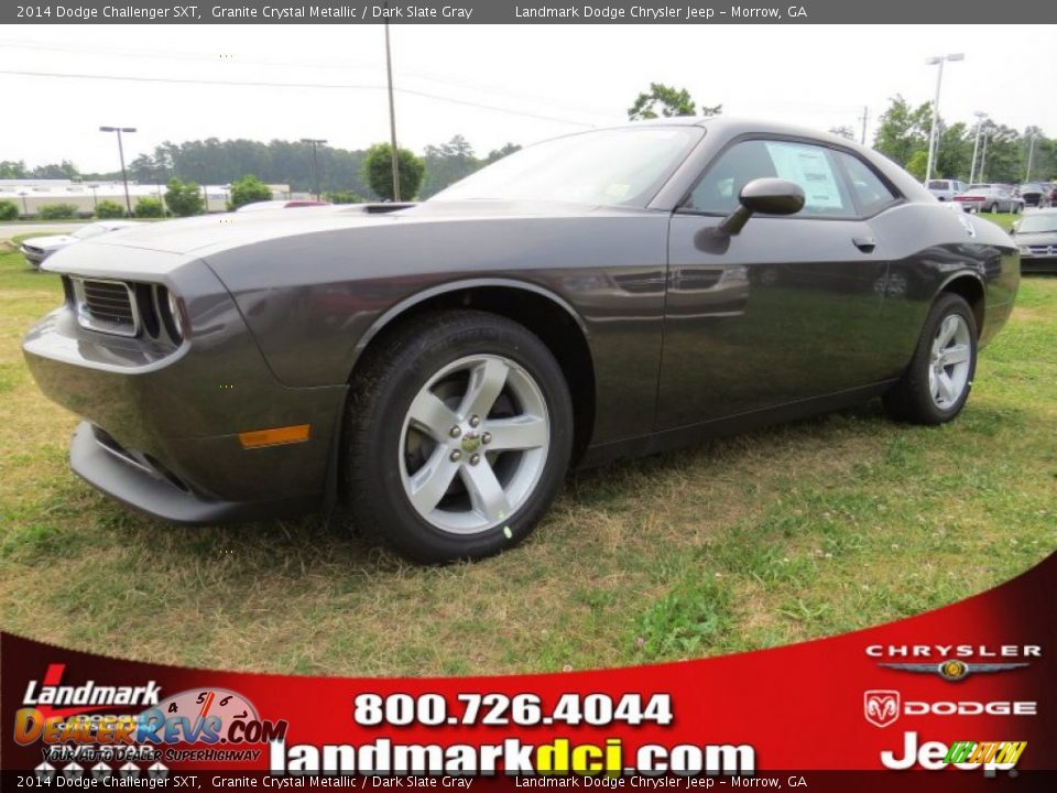 2014 Dodge Challenger SXT Granite Crystal Metallic / Dark Slate Gray Photo #1