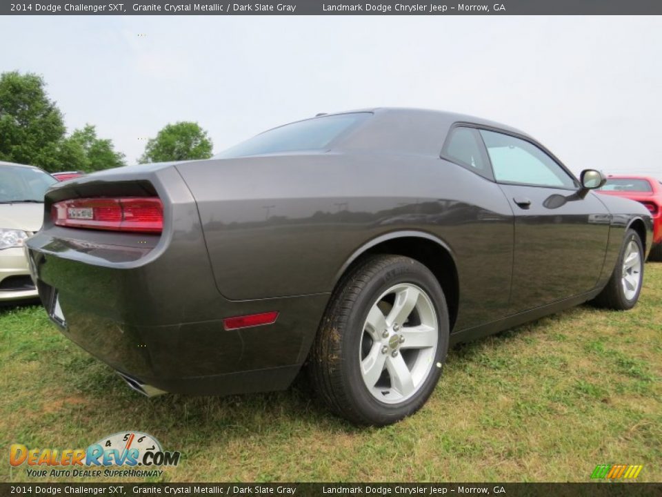 2014 Dodge Challenger SXT Granite Crystal Metallic / Dark Slate Gray Photo #3