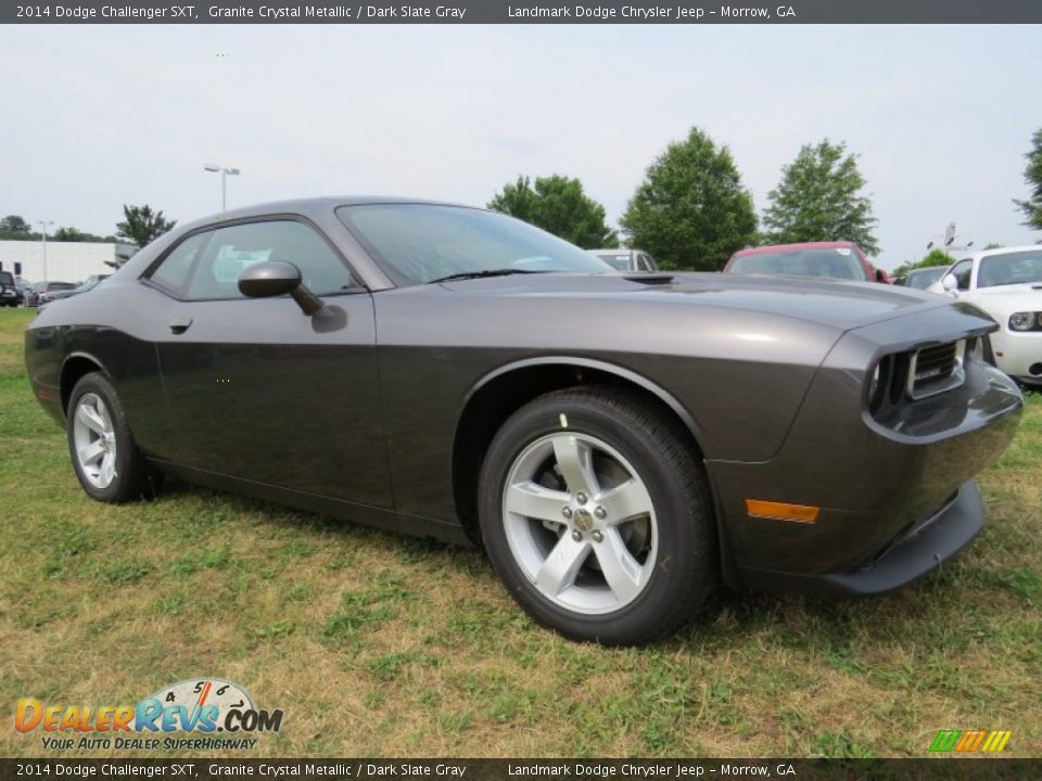 2014 Dodge Challenger SXT Granite Crystal Metallic / Dark Slate Gray Photo #4