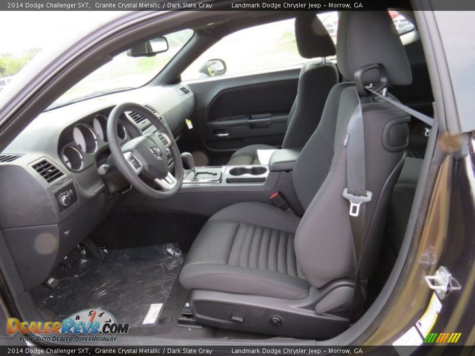2014 Dodge Challenger SXT Granite Crystal Metallic / Dark Slate Gray Photo #6