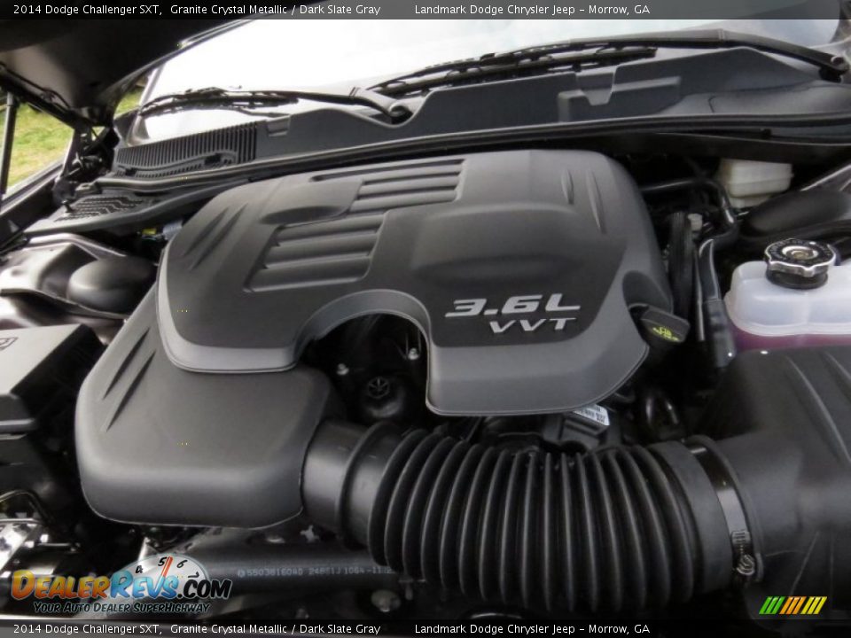 2014 Dodge Challenger SXT Granite Crystal Metallic / Dark Slate Gray Photo #8