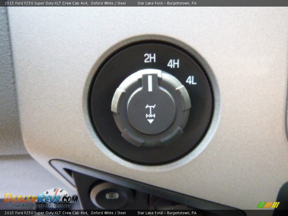 2015 Ford F250 Super Duty XLT Crew Cab 4x4 Oxford White / Steel Photo #15