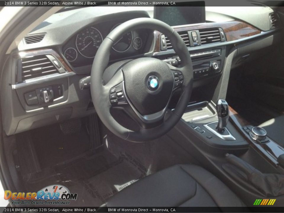 2014 BMW 3 Series 328i Sedan Alpine White / Black Photo #6