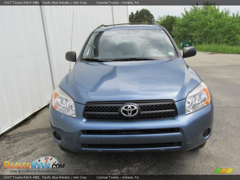 2007 Toyota RAV4 4WD Pacific Blue Metallic / Ash Gray Photo #8