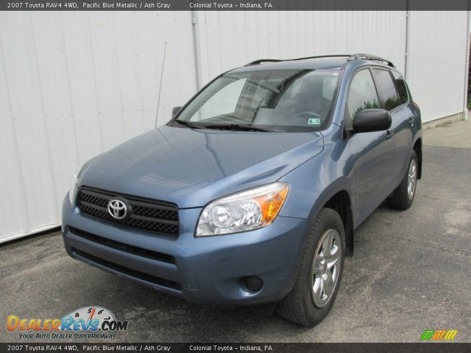 2007 Toyota RAV4 4WD Pacific Blue Metallic / Ash Gray Photo #9