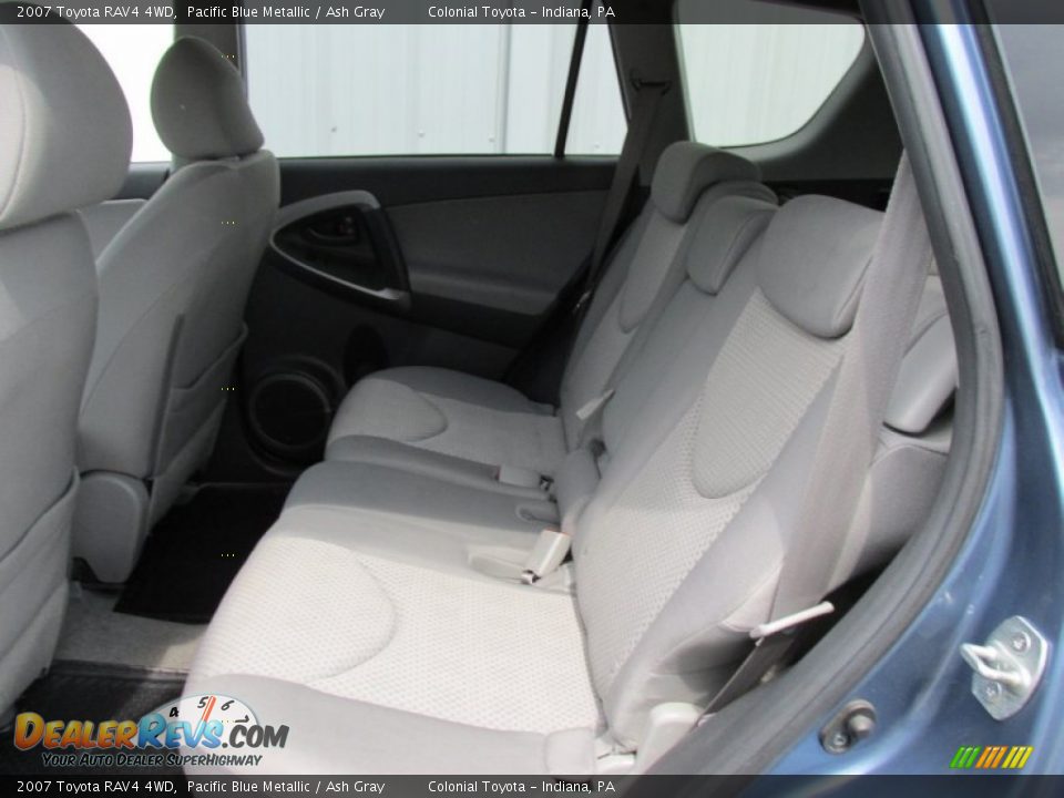 2007 Toyota RAV4 4WD Pacific Blue Metallic / Ash Gray Photo #12